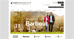 Desktop Screenshot of bestinthecountry.co.uk